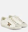 GOLDEN GOOSE SUPER-STAR LEATHER SNEAKERS