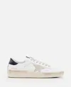 Golden Goose Men White Sneakers With Star Detail In Leather Man In White