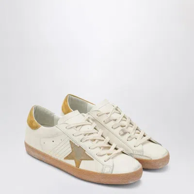 Golden Goose Super-star Leather Sneakers In Multi
