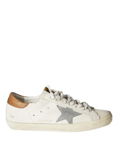 GOLDEN GOOSE GOLDEN GOOSE SUPERSTAR LEATHER UPPER TOE SNEAKERS