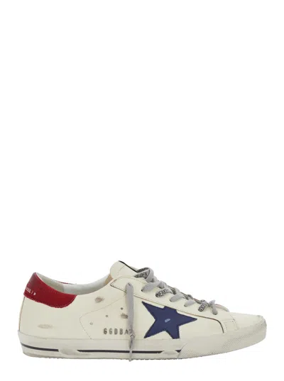 Golden Goose Superstar Multicolor Low Top Sneakers With Logo Patch On The Tongue And Contrasting Heel With Logo L In Animal Print