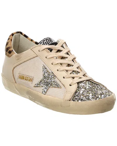 Golden Goose Superstar Net & Leather Sneaker In White