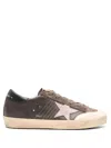 Golden Goose Superstar Panelled Sneakers In Brown
