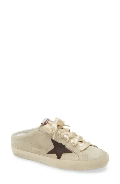 Golden Goose Super-star Sabot Mule Sneaker In Brown