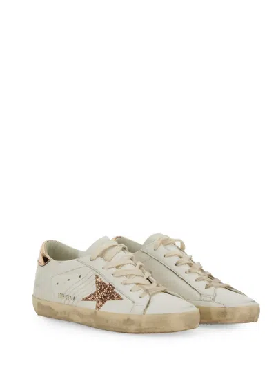 Golden Goose Superstar Trainer In White