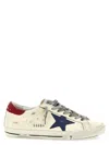 Golden Goose Superstar Multicolor Low Top Sneakers With Logo Patch On The Tongue And Contrasting Heel With Logo L In Multi