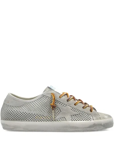 Golden Goose Superstar Sneakers In Gray