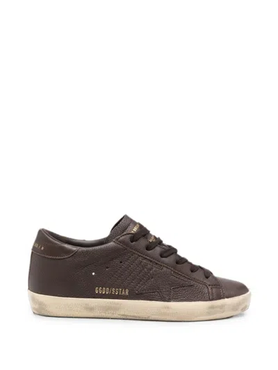 Golden Goose Super-star Sneakers Aged Effect In Multi