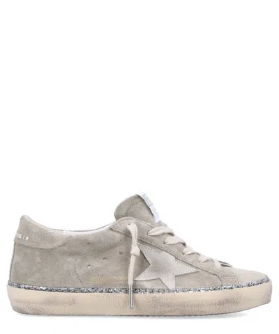 Golden Goose Low-top Suede Sneakers In Gray