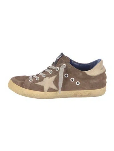 Pre-owned Golden Goose Superstar Sneakers In Brown