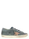 Golden Goose Grey Suede Super-star Low-top Sneaker In Gray