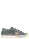 Golden Goose Grey Suede Super-star Low-top Sneaker