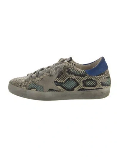 Pre-owned Golden Goose Super-star Sneakers In Gray