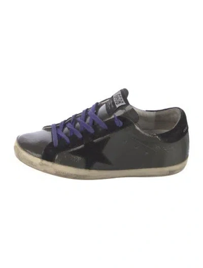 Pre-owned Golden Goose Super-star Sneakers In Gray