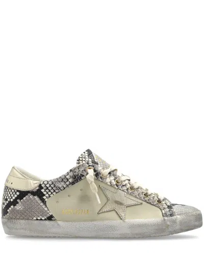 Golden Goose Superstar Sneakers In Grey