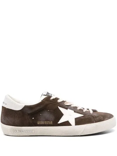 Golden Goose Super-star Classic With List Suede Upper Leather Star And Heel In Multicolor
