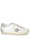 Golden Goose White Super Star Classic Sneakers In White