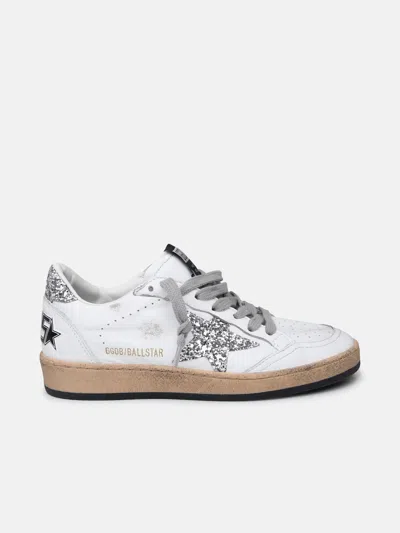 Golden Goose Superstar Sneakers In White Leather