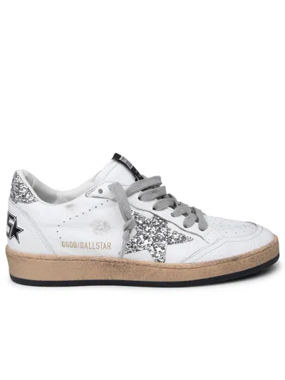 Golden Goose Superstar Sneakers In White Leather Women