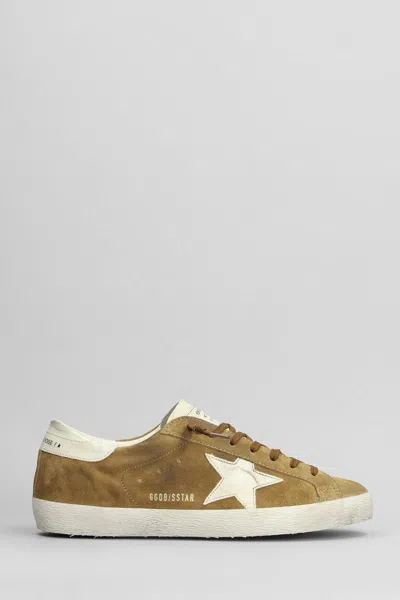 Golden Goose Superstar Sneakers In Leather Color
