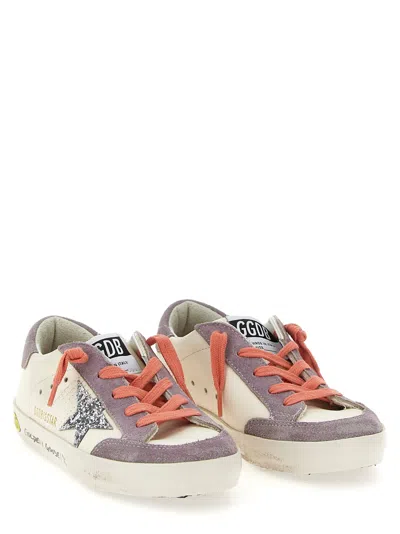 Golden Goose Kids' Superstar Sneakers In Multi