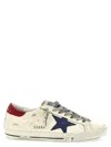 Golden Goose Superstar Multicolor Low Top Sneakers With Logo Patch On The Tongue And Contrasting Heel With Logo L In Animal Print