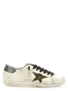 Golden Goose Iconic Star Emblem Sneakers With Contrast Heel Tab In Multi