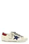 Golden Goose Superstar Multicolor Low Top Sneakers With Logo Patch On The Tongue And Contrasting Heel With Logo L In Neutral