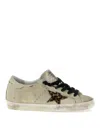 Golden Goose Super-star Leather Sneakers In Multi
