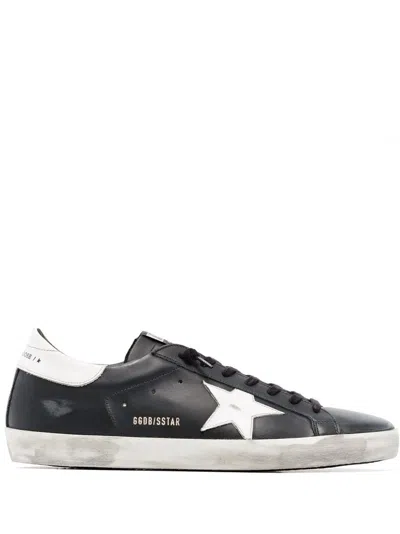 Golden Goose Superstar Sneakers In Black