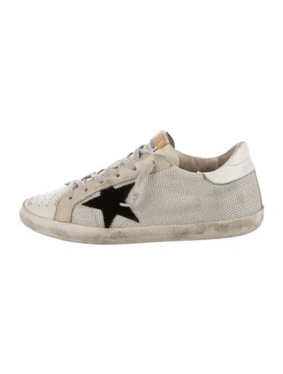 Pre-owned Golden Goose Superstar Sneakers In Neutral