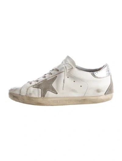 Pre-owned Golden Goose Superstar Sneakers In Neutral
