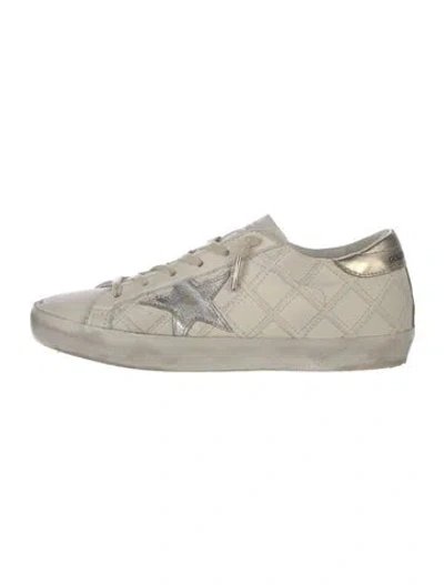 Pre-owned Golden Goose Superstar Sneakers In Neutral