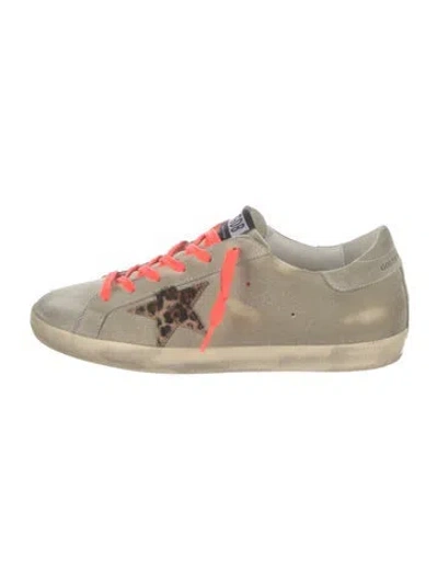 Pre-owned Golden Goose Super-star Sneakers In Neutral