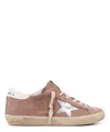 Golden Goose Super-star Suede Sneakers In Pink