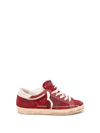 Golden Goose Super-star Distressed-effect Sneakers In Multi