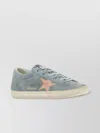 Golden Goose Super Star Suede Upper And Heel Leather Star In Neutrals