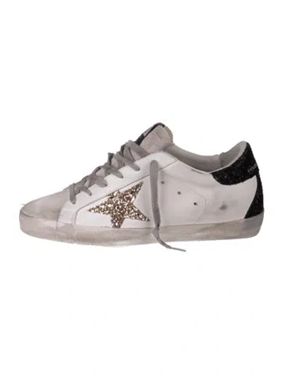 Pre-owned Golden Goose Super-star Sneakers W/ Tags In Silver