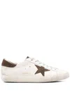 Golden Goose Star Suede Upper And Heel Sneakers In White