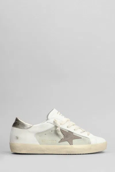 Golden Goose Superstar Sneakers In White