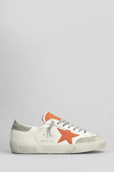 Golden Goose Superstar Sneakers In White