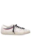 Golden Goose Multicolor Leather Super Star Sneakers In White