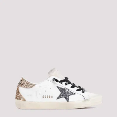 Golden Goose Superstar Sneakers In White