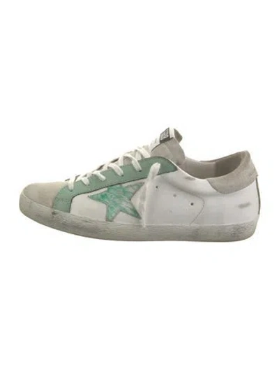 Pre-owned Golden Goose Super-star Sneakers In White