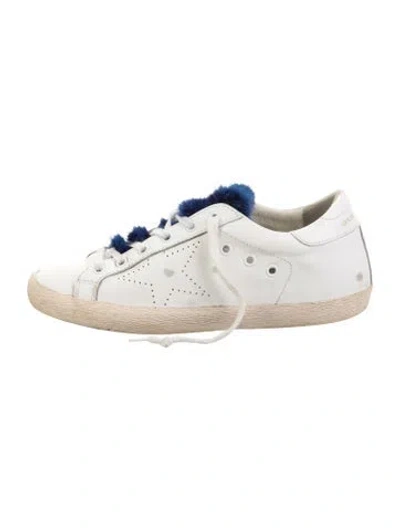 Pre-owned Golden Goose Superstar Sneakers In White