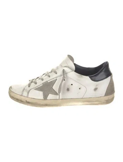 Pre-owned Golden Goose Superstar Sneakers In White