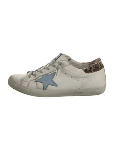 Pre-owned Golden Goose Superstar Sneakers In White