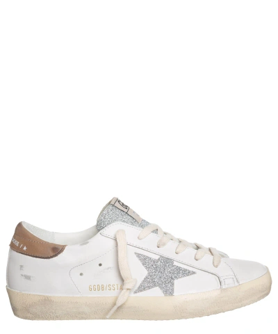 Golden Goose Superstar Trainers In White