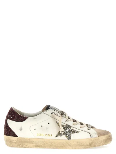 Golden Goose Superstar Sneakers In Bianco