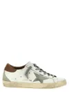 Golden Goose Logo Details Casual Sneakers In White